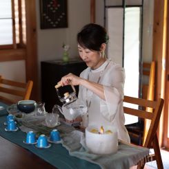 ティーサロンLiu Xiang 茶心 主宰　堀井美香